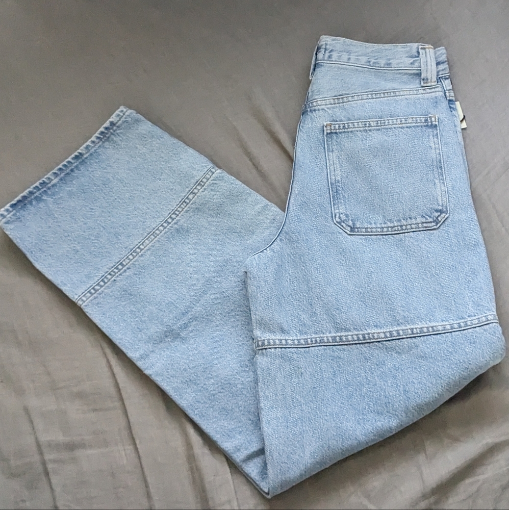 AGOLDE Tanis Utility Wide Leg Jean Conflict - Picture 4 of 5